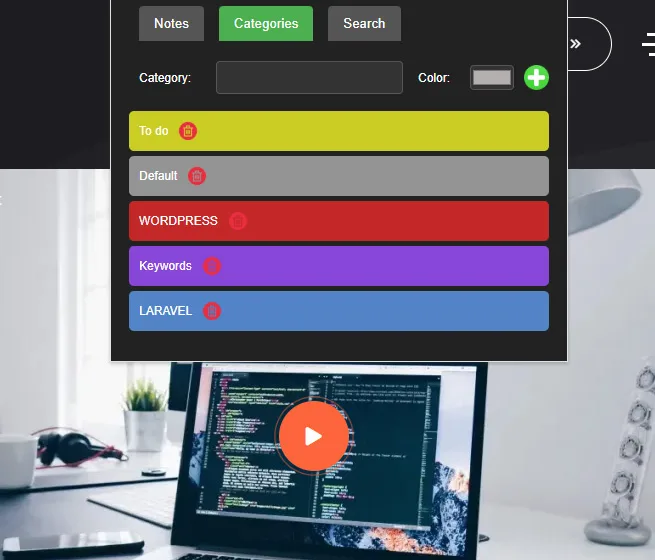 Web Development My Dev Notes