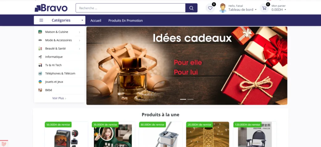 Création Boutique en Ligne