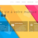 Création site web signalétique maroc