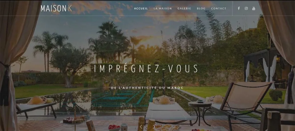Développement Site Web Maison d'Exception