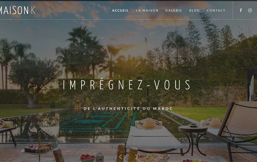 Développement Site Web Maison d'Exception