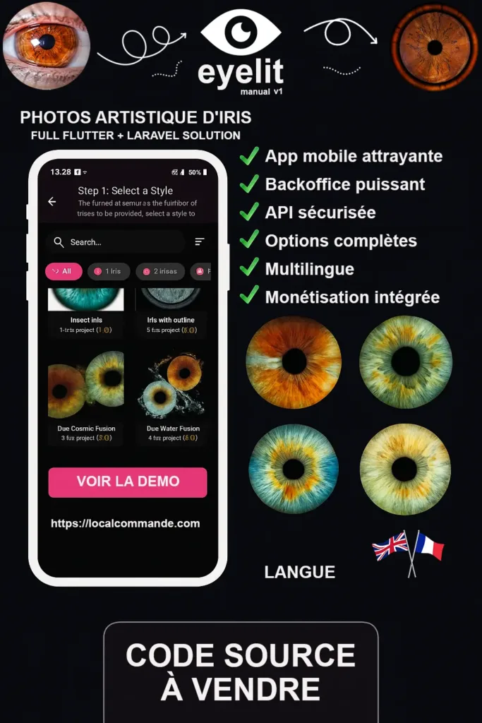 eyelit application mobile